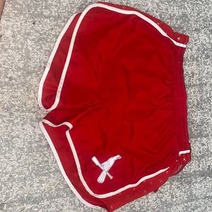 Red shorts size small